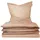 Renforcé sand/taupe 135 x 200 cm + 80 x 80 cm