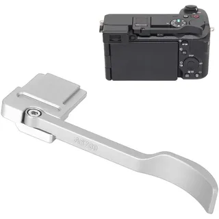 A6700 Daumengriff für A6700 Kamera, 90 Grad Drehung, Leichter Blitzschuh Daumenauflage Handgriff für A6700 Kamera, Kamerazubehör, Ergonomisches Design aus Aluminiumlegierung