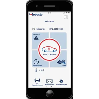 WEBASTO THERMO Connect App Steuerung Telefonmodul inkl. SIM Karte, 9040223F