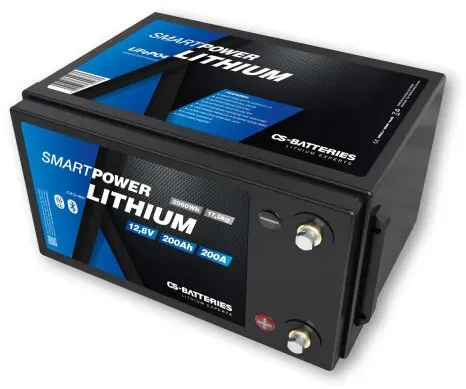 Forster CS 200Ah | 12,8V | 2560Wh | SMART POWER Lithium LiFePO4... - 0% MwST. (Angebot gemäß §12 USt Gesetz.)