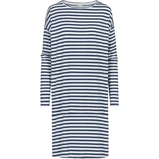 MEY Cyra Nightshirt Weiß/Marine XX-Large Damen