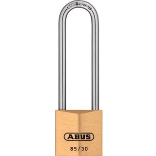 ABUS Zylindervorhangschloss 85/30HB65 gl Schlosskörper-B.30mm MS gl.0402 ABUS