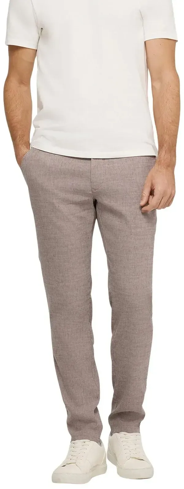 MAC Lennox Sport Chino in Clay Printed-W32 / L34