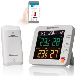 Bresser Meteo Tuya Smart Thermometer Und Hygrometer - White - One Size
