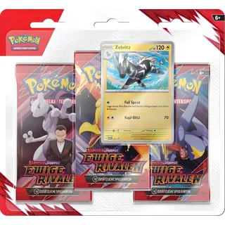 Pokémon Karmesin & Purpur - Ewige Rivalen 3 Boosterpacks