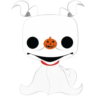 Funko Pop! Pin Disney: The Nightmare Before Christmas - Zero Emaille-Nadeln - Niedliche Brosche Zum Sammeln - Für Rucksäcke & Taschen - Geschenkidee - Offizielle Handelswaren