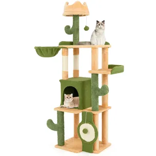 Kratzbaum 160cm groß Katzenbaum Kletterbaum Katzenmöbel Sisalpfosten