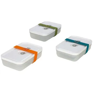 Zwilling 36801-322-0 Vakuum Lunchboxset Größe L flach 6-teilig aus Kunststoff,