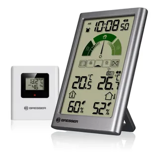 Bresser Thermo-Hygrometer mit Lüftungsempfehlung VentAir V
