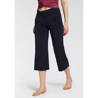fayn sports Culotte mit überkreuztem Bündchen blau 36
