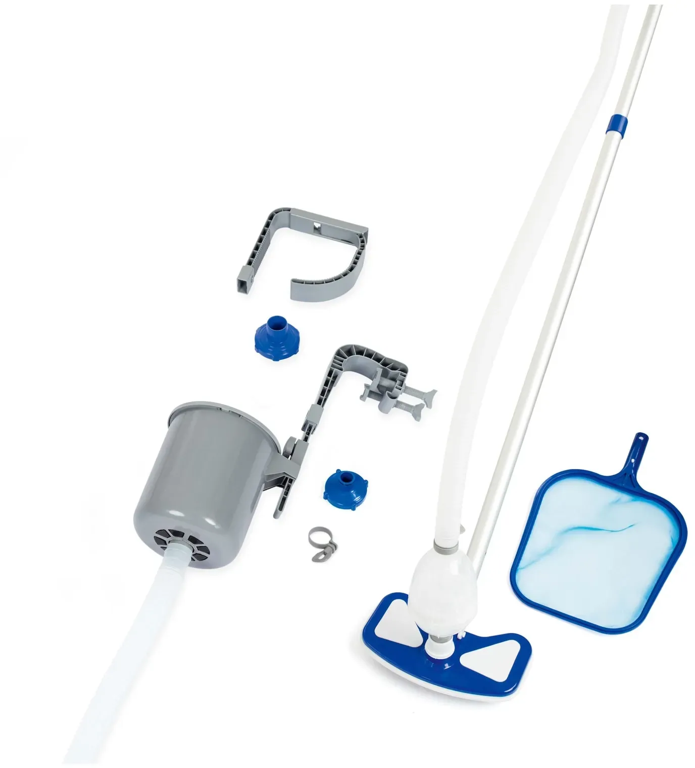 Bestway Flowclear™ Poolpflege Deluxe-Set, für alle gängigen Pools von Bestway (außer Stahlwandpools), für Pools bis 610 cm