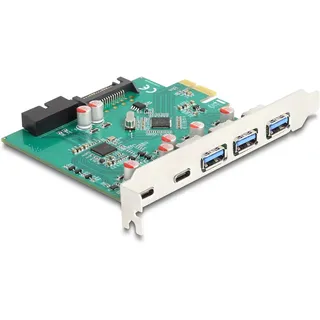 DeLock 90109 PCI-Express Karte zu 3 x extern Typ-A