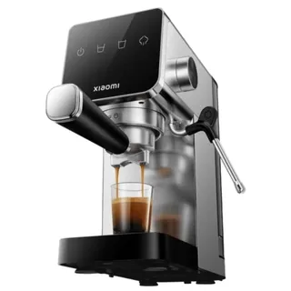 Xiaomi Halbautomatische Espressomaschine Grau EU BHR9798EU, Siebträgermaschine, Silber