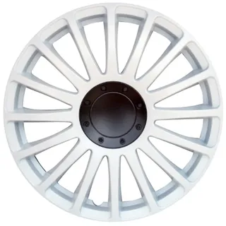 ZentimeX Radkappen Radzierblenden Radabdeckungen 14" Zoll #149 White WEIß