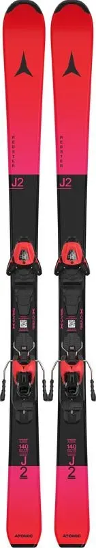 ATOMIC Alpinski-Set REDSTER J2 + L 6 GW Re - Ki., red tension/black (150 cm)
