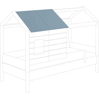 Paidi Dachschindeln Tiny House 2er Set Dekor Blau Hellblau
