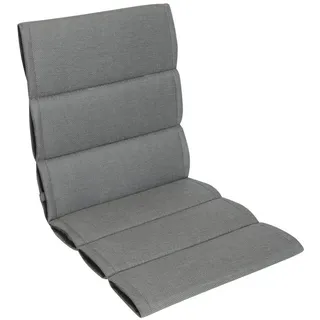Herlag Polsterauflage Linnea, (1 St), Stuhlauflage Niedriglehner 103x50x3xcm 1 Polster Grau grau
