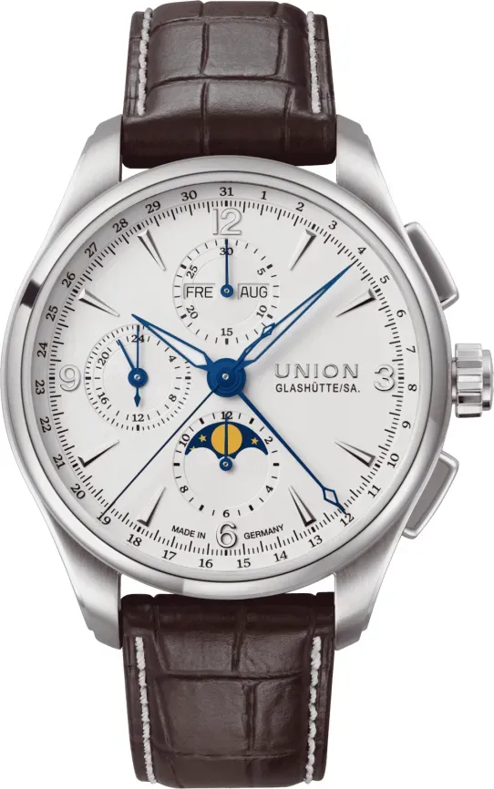 Union Glashütte Belisar Chronograph Mondphase Herrenuhr D014.425.16.017.00