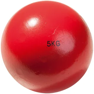 tanga sports® Stoßkugel, 5 kg - Rot