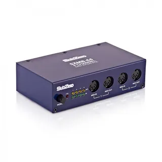SubZero MIDI-Interface 4 In x 4 Out USB Bus Powered