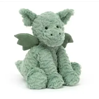 Jellycat Fuddlewuddle Drache Stofftier Kawaii Weiches Plüschtier