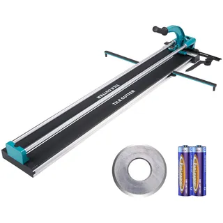 Vevor Fliesenschneider Doppelschienen Schnittlänge von 1200mm, Schnittstärke 4-15mm Mindest. Schnittbreite 25mm Fliesenschneidmaschine inkl. Extra