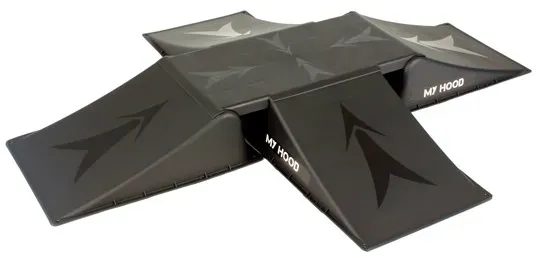 4 Way Mini Skate Ramp