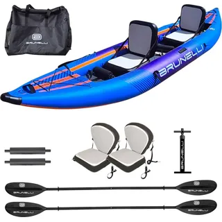 Brunelli 2 Personen Kajak blau