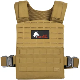 WOLF TACTICAL Schnellverschluss Gewichtsweste für Männer Workout Weste Krafttraining Gewichtswesten Gewichtsweste Gewichtsweste Herren