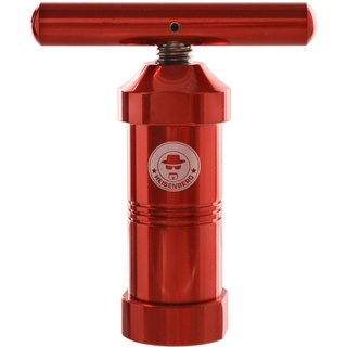 Heisenberg Pollenpresse Höhe: 120mm, Durchmesser: ∅ 40mm (Rot, Aluminium)