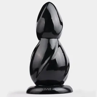 FAAK extremer XXXL-Dildo-Plug nur für erfahrene Liebhaber,15,5'' maximaler Sex-Stuffer für Sex-Abenteurer,11'' einführbares Sexspielzeug zur analen oder vaginalen Dehnung (schwarz)