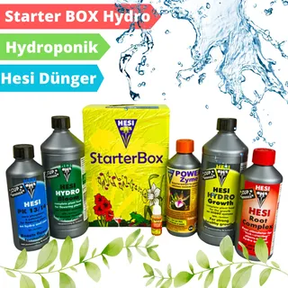 HESI Hydro Starterbox Komplettset Boost Dünger Wachstum Blüte Growbox Hydroponik