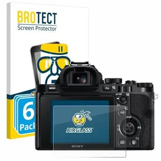 6x BROTECT AirGlass Glas Panzer-Folie für Sony Alpha 7 (ILCE-7) -