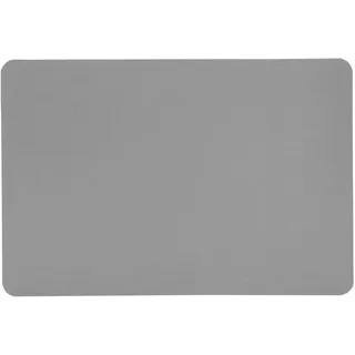 KESPER® Platzset Platzset, Tischset Lederoptik grau 44x29cm Kunststoff, (1-St)