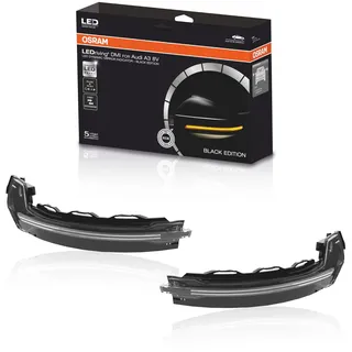 Osram LEDDMI 8V0 BK S LEDriving dynamischer LED Spiegelblinker - Black Edition, Audi A3 8V, Set of 2