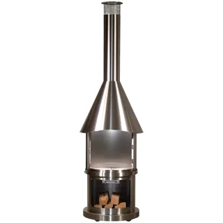 Buschbeck Grillkamin »Melbourne«, silberfarben