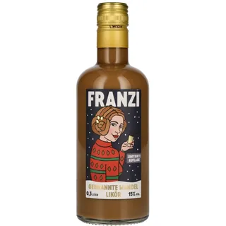 franzi-franzbrötchenlikör Franzi Gebrannte Mandel Likör 15% Vol. 0,5l