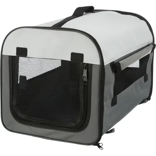 Trixie Hundebox Basic 32 x 32 x 47 cm Dunkelgrau/Hellgrau