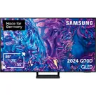 SAMSUNG QLED-Fernseher, E (A-G), schwarz, 65, Fernseher, Neural Quantum 4K AI Gen2 Prozessor, bis zu 120Hz, Topseller