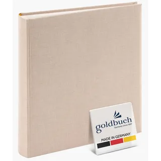 Goldbuch Summertime Trend2 25x25 60 weiße Seiten beige 24605