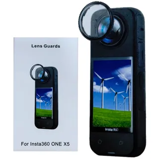T TAKONE Linsenschutz für Insta360 X5 - Kratzfester und langlebiger HD-Objektivschutz - Insta 360x5 Zubehör
