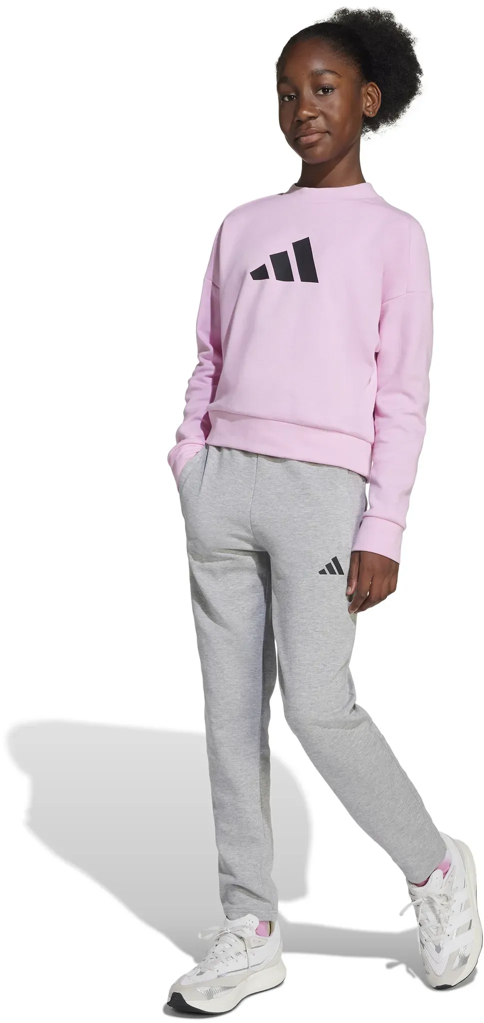 Adidas Adidas AG Adidas Mädchen Sportanzug  JG FI LOGO TS - Mehrfarbig - 152
