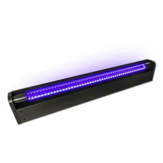 satisfire Schwarzlicht LED-UV-Röhre 60cm Komplettset 10W High Power bruchsicher