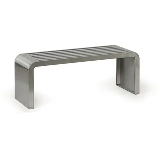 Parkbank RESTO, 1200 mm, Edelstahl