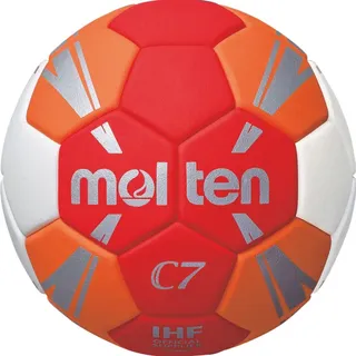 Molten Handball Wettspielball rot/orange Gr. 1