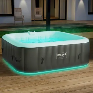 Arebos Whirlpool 185 x 185 cm