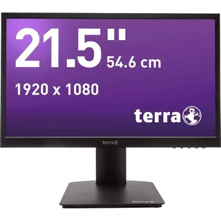 Wortmann AG 3030030 LED Display 54,6 cm (21,5 Zoll) Full HD schwarz – Flachbildschirme für PC (54,6 cm (21,5 Zoll), 1920 x 1080 Pixel, Full HD, LED, 5 ms, schwarz)