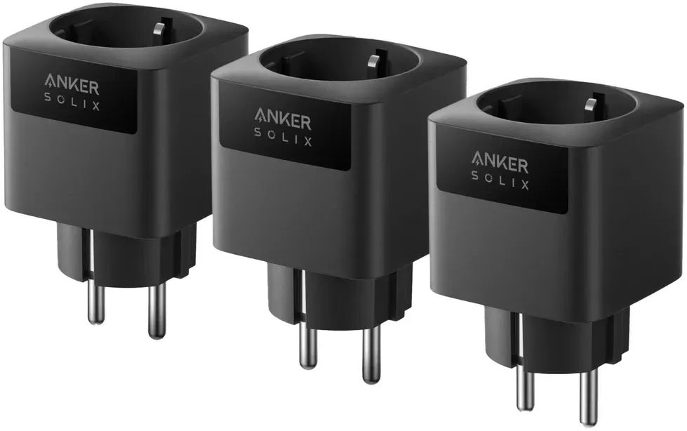 Anker SOLIX Smart Plug Gen 2 für Anker SOLIX  PRO /AC/ Plus, WLAN, Bluetooth - 3er Set