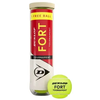 Dunlop Tennisball Fort Tournament DTB 3+1 Aktion Dose 4er gelb