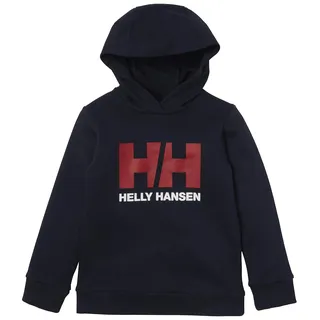 HELLY HANSEN Kinder Unisex Helly Hansen K HH Logo Hoodie, Marineblau, 5